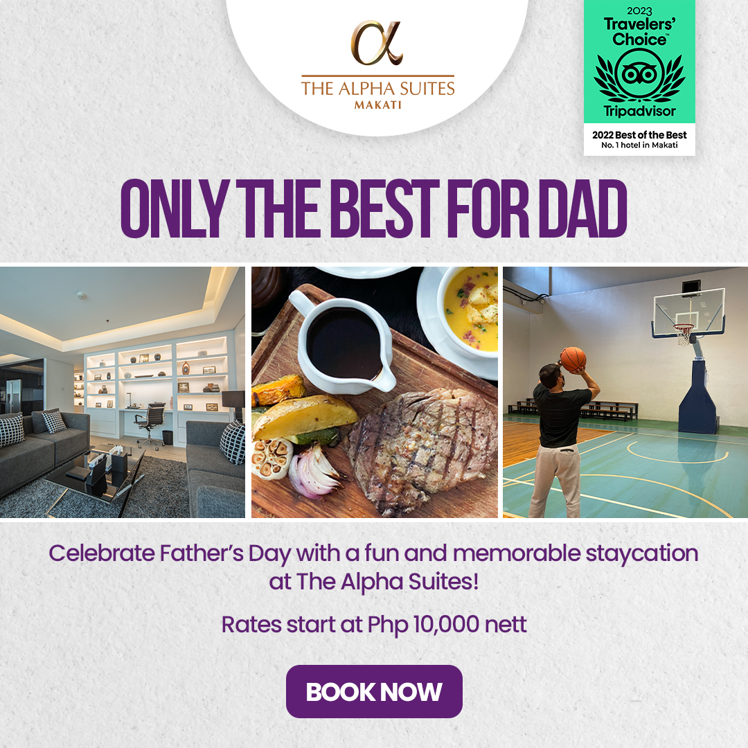 The Alpha Suites Father's Day Package